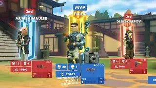Polygun Arena  😆 new android game, gun fighting game, I got 20 kills, most valuable player