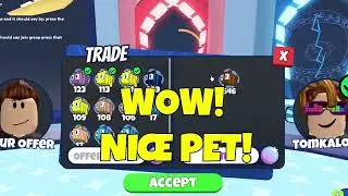 TRADING IN ROBLOX FISH SIM! NEW FISH SIMULATOR!