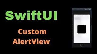 Custom Alert View in SwiftUI 