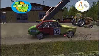 MY SUMMER CAR #WreckedCarDeliveredWithKekmet #CarAssembling #Firewood #PlayingCards  #story 20