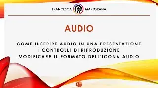 PowerPoint - Tutorial 14: Inserting Audio into PowerPoint