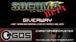 Socom 4 Beta Codes Giveaway - March 29 - GamesOnSmash.com