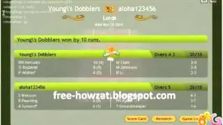 howzat cheat codes money