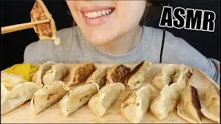 ASMR DUMPLINGS GYOZA JAPANESE FOOD | MUKBANG SOFT  EATING SOUNDS No Talking 먹방 | Kasmia ASMR
