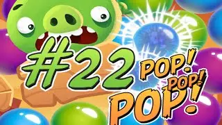 Angry Birds POP Bubble Shooter Level 22 WALKTHROUGH | 3 Stars