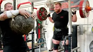 Worlds Strongest Man event training with Luke Richardson