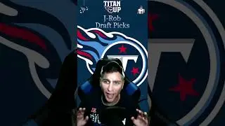 J-Rob Draft Picks #nfl #titanup #titans #football #sports #fyp #tennessee #fypシ゚viral #fypyoutube