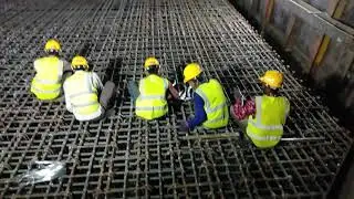 Pile Cap Rebar Binding - Dhaka Metro Rail Project  Line - 6
