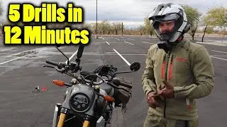 5 EASY Motorcycle Drills That Will Make You a Better Rider