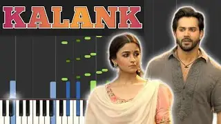 Kalank Piano Cover | Kalank Piano Tutorial | Kalank Title Track Piano | Kalank Song On Piano #pianoZ
