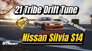 Silvia S14 Drift Tune Guide | Easy Angle & Control! | CarX Street 
