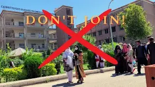 Don't Join Khyber Medical University If You're ?//