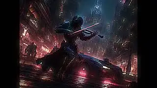 Dark Synthwave Violin- NEON REQUIEM CHASE