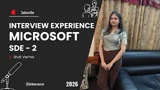 Microsoft Interview Experience | SDE - 2 | 3 Years experience | 2026 