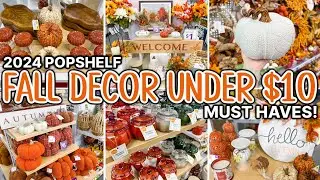 *NEW* BEST Fall Decor ALL UNDER $10 *watch out target dollar spot* | pOpshelf 2024 Fall Decorations