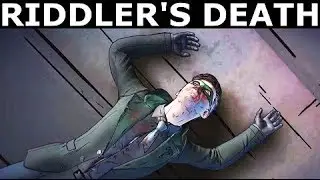 Riddler's Death Scene - BATMAN Season 2 The Enemy Within Episode 1: The Enigma (Telltale Series)
