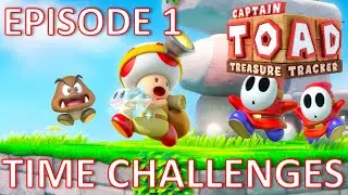 Captain Toad: Treasure Tracker - All Episode 1 Time Challenges