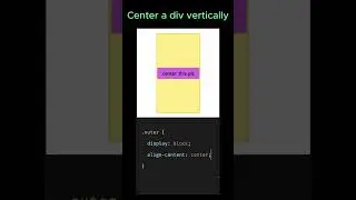 Center a div vertically using CSS