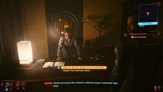 Cyberpunk 2077 Meeting Wakako and Takemura