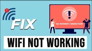 How to fix wifi not working on windows 10 | WiFi connected no internet access