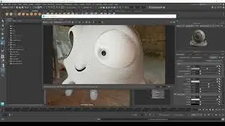 84 Maya Eye Material - Setup