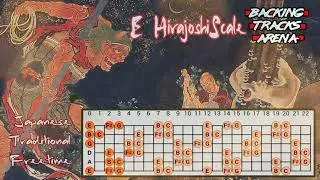 Traditional Japanese Backing Track | E Hirajoshi Scale - E Drone Freetime