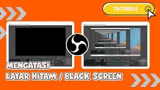 Cara mengatasi Layar Hitam / Black Screen OBS  || win10 2021