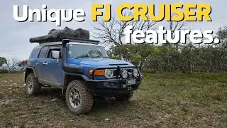 UNIQUE  FJ Cruiser FACTORY FEATURES | You may not have thought of.