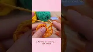How to Crochet a Date Palm Flower | Simple Tutorial