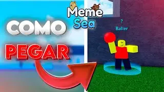 COMO PEGAR ESTILO DE LUTA BALLER NO MEME SEA - ROBLOX