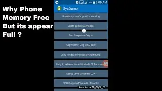Why Phone Memory Free But its appear Full ?  ফোন মেমোরি খালি তবুও ফুল দেখায় ? || Nurul Alam