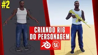 RIGGANDO PERSONAGEM COM AUTO-RIG PRO(PLUGIN) - BLENDER PARA UE4 - TUTORIAL #2