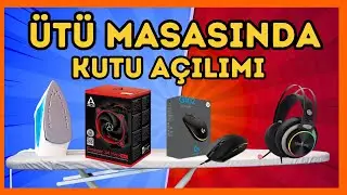 ÜTÜ MASASINDA KUTU AÇILIMI YAPTIM I JAMES DONKEY 712 - ARTİC FREEZER DUO 34 - LOGİTECH G102