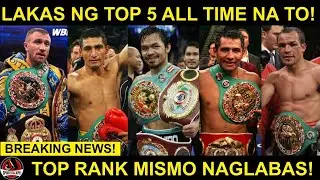 Top 5 BEST Featherweight of ALL TIME nilabas na! Pacquiao number 1! SOLID ANG RANKINGS!