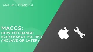 How to change macOS screenshot location (Mojave or later)