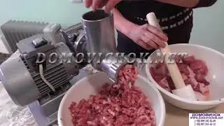 Electric meat grinder with gearbox EM-1 