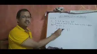 SET THEORY-9 (S.N.DE,EX=1,S.A.Q type question answer)