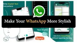 How to Use Stylish Fonts in WhatsApp ?