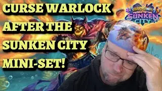 Curse Warlock deck guide and gameplay (Hearthstone Sunken City mini-set)