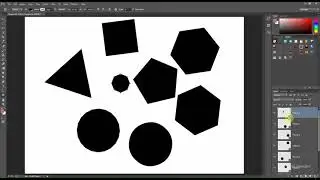 Polygons and Stars in Adobe Photoshop CC | Mastering Shapes in Adobe Photoshop CC