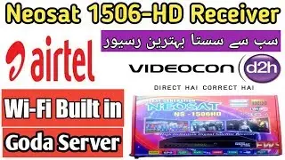 Neosat 1506-HD Receiver | Lifetime VideoCon & Airtel Sharing
