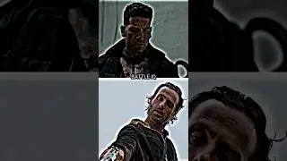 Frank Castle vs Rick Grimes | Battle 