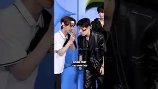 Why did Seungmin get so serious?😂 