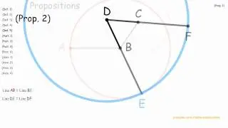 Euclid's elements: proposition 2