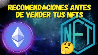 Trucos para vender NFTs en Opensea - ATENCIÓN recuerda que vender NFTs cuesta dinero (casi siempre)
