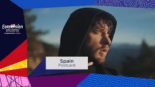 Postcard of Blas Cantó from Spain 🇪🇸 (Eurovision Song Contest 2021)