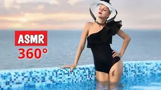 ASMR VR 360 ° - Swimming with me in a real pool 💦😅 100% Immersive Role Play