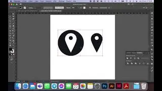 Créer une balise GPS en flat design