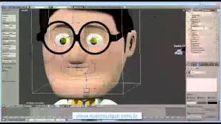 Blender animação rigging