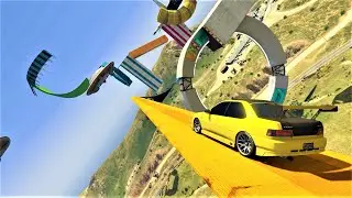 Skill Test Parkour - Side Driving GTA 5 Online